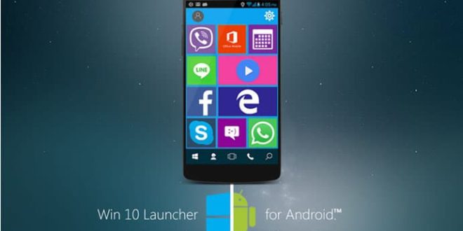 windows 10 launcher for android tablet
